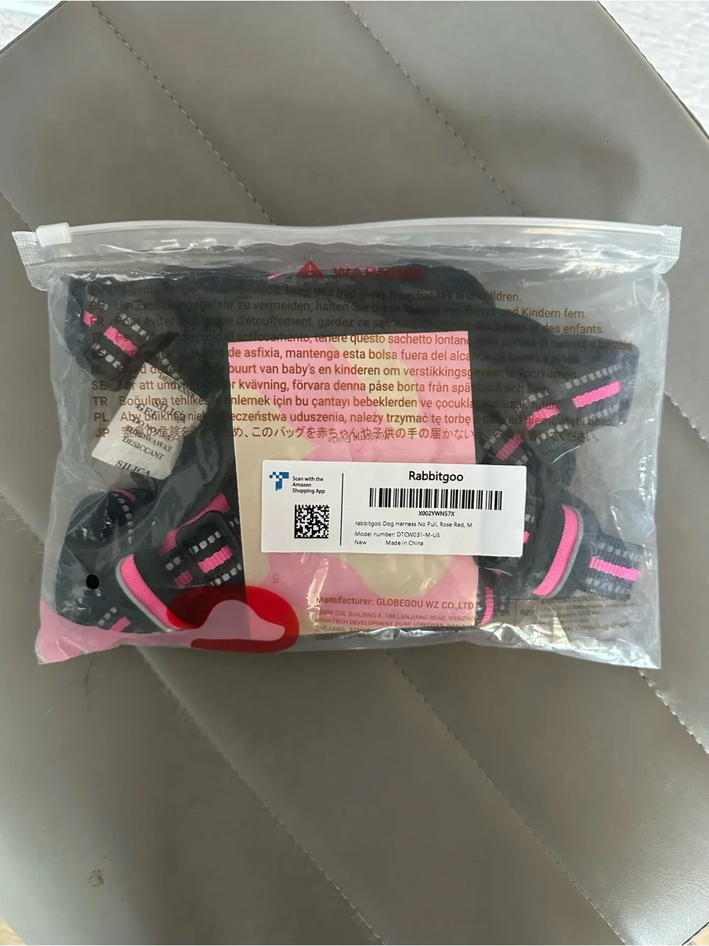 rabbitgoo Dog Harness, No Pull Medium Sized Pet Vest (22-51 lbs)